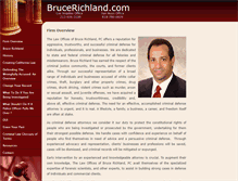 Tablet Screenshot of brucerichland.com